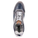 Low Sneaker - grey - navy