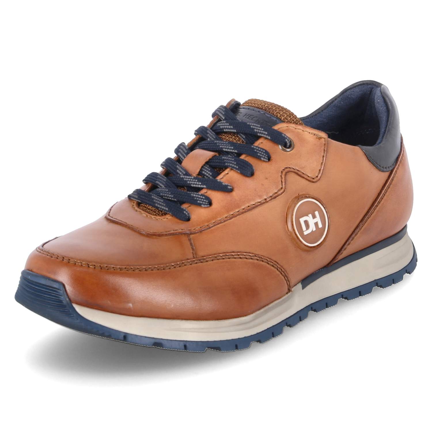 Halbschuhe - cognac