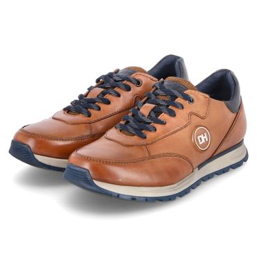 Halbschuhe - cognac