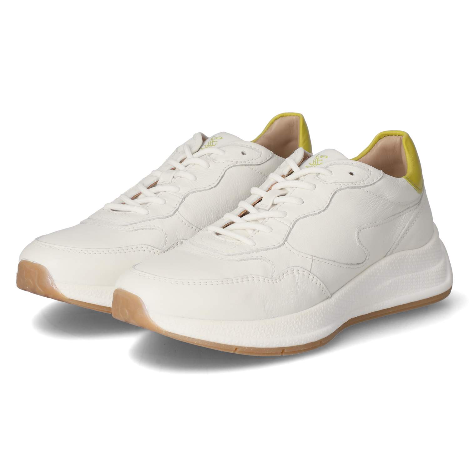 Low Sneaker  - white / yellow