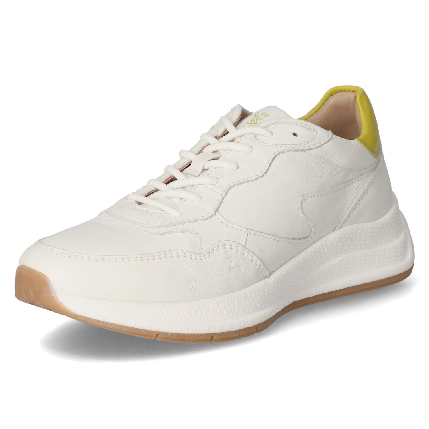 Low Sneaker  - white / yellow