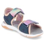 Sandalen PEBBLES - blau/orange