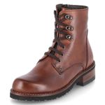 Schnürstiefeletten LYSI - ginger gianduia