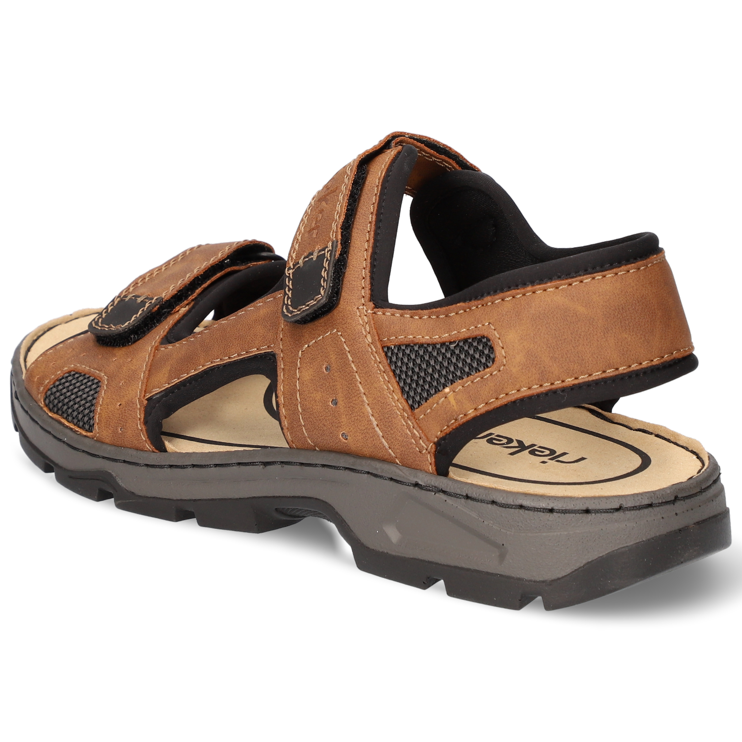 Sandalen - braun/kombi