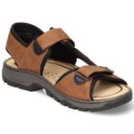 Sandalen - braun/kombi