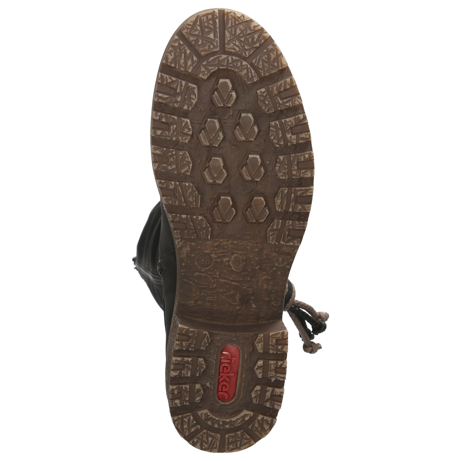 Winterstiefel - schwarz/schwarz/brandy