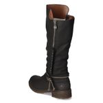 Winterstiefel - schwarz/schwarz/brandy