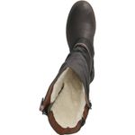 Winterstiefel - schwarz/schwarz/brandy