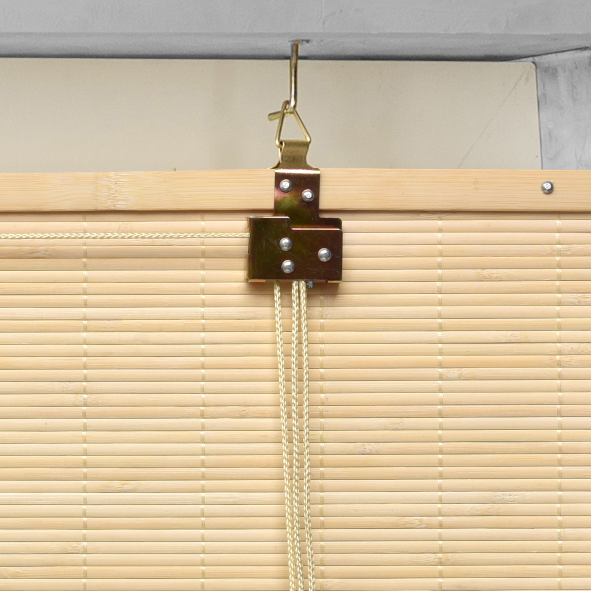 Sol Royal No Drilling Bamboo Window Blind + Clamping Brackets 160x60cm Nature eBay