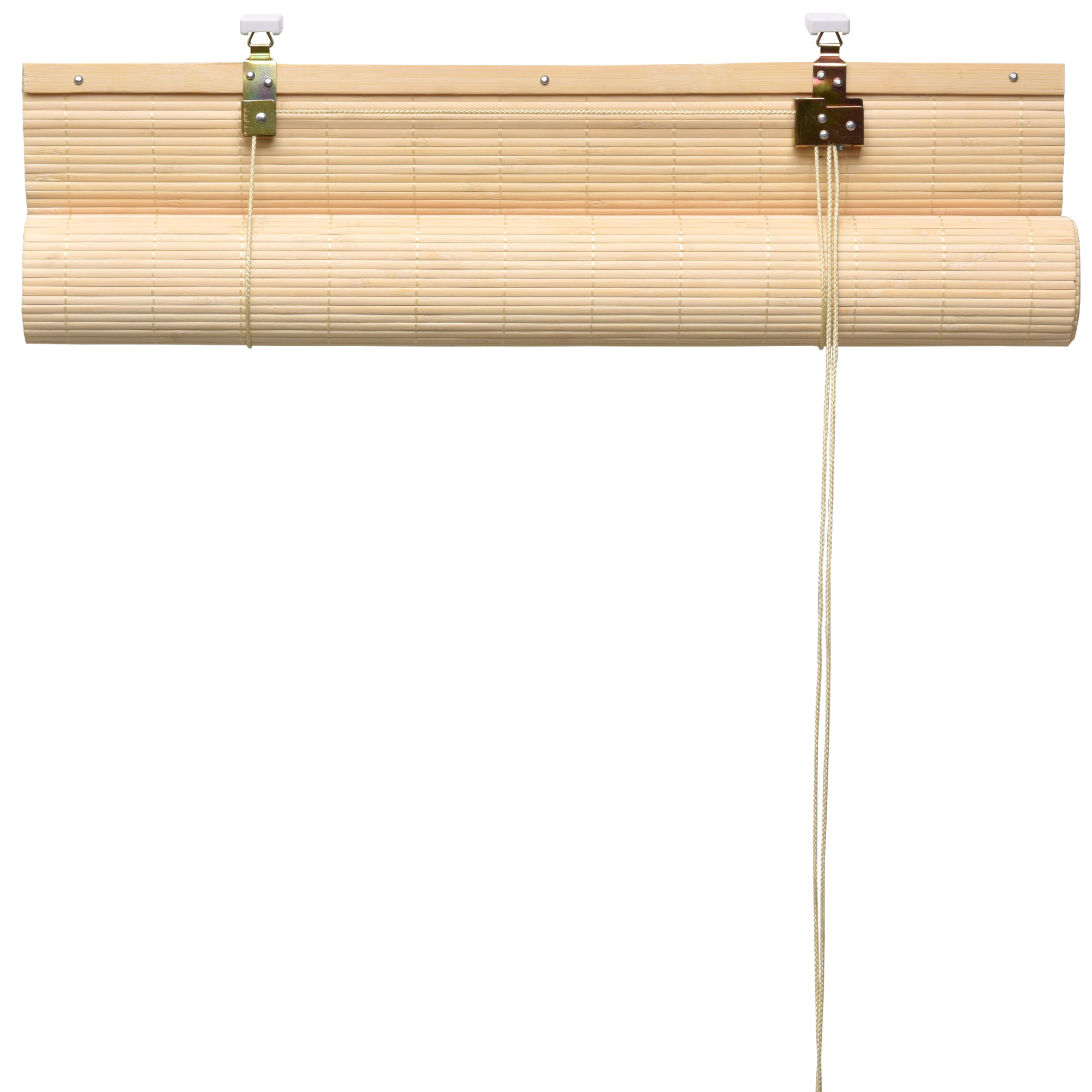 Sol Royal No Drilling Bamboo Window Blind + Clamping Brackets 160x60cm
