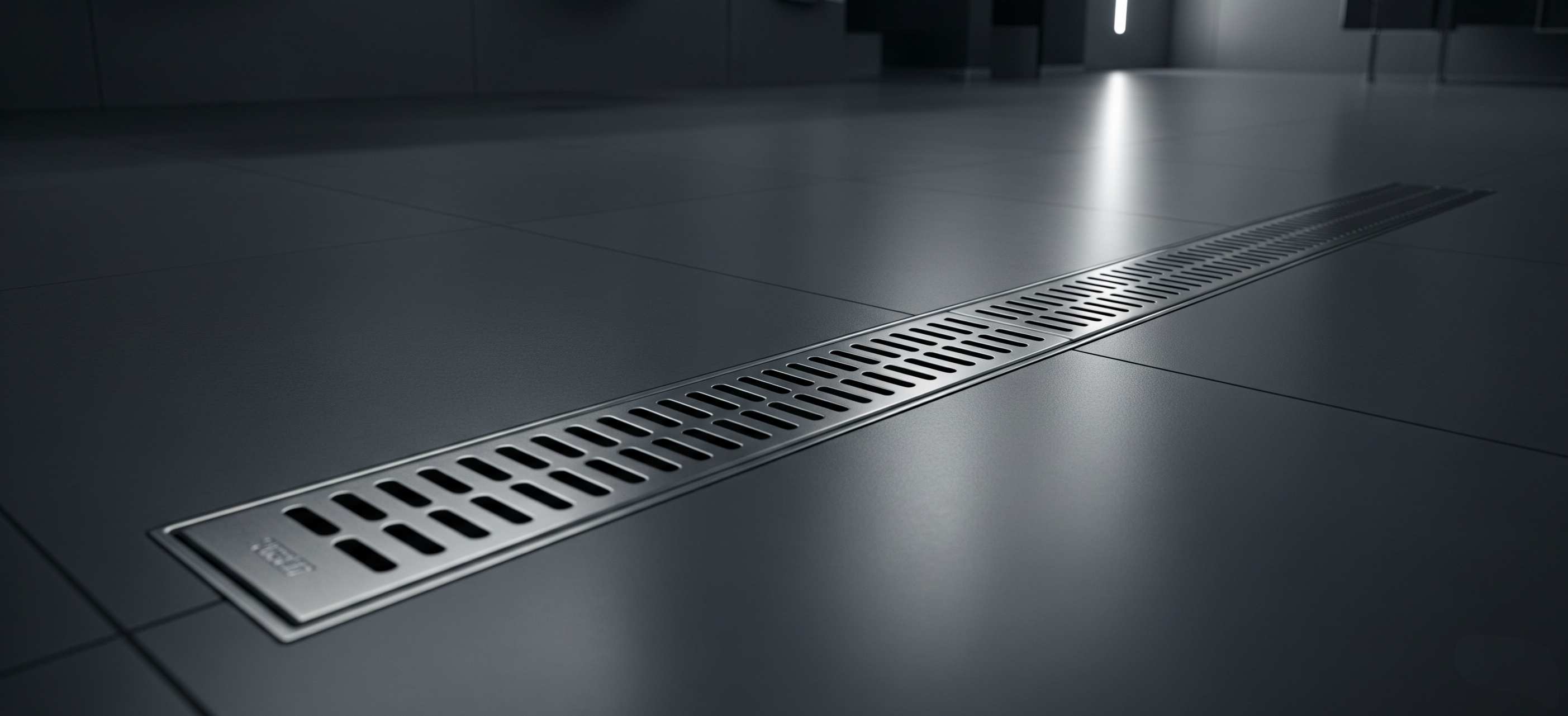 Edelstahl-Rinnen für Abwassersysteme