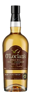     O'Loclan's Triple Distilled Single Malt Irish Whiskey Rum Cask Finish 0,7 l | alc. 43% vol