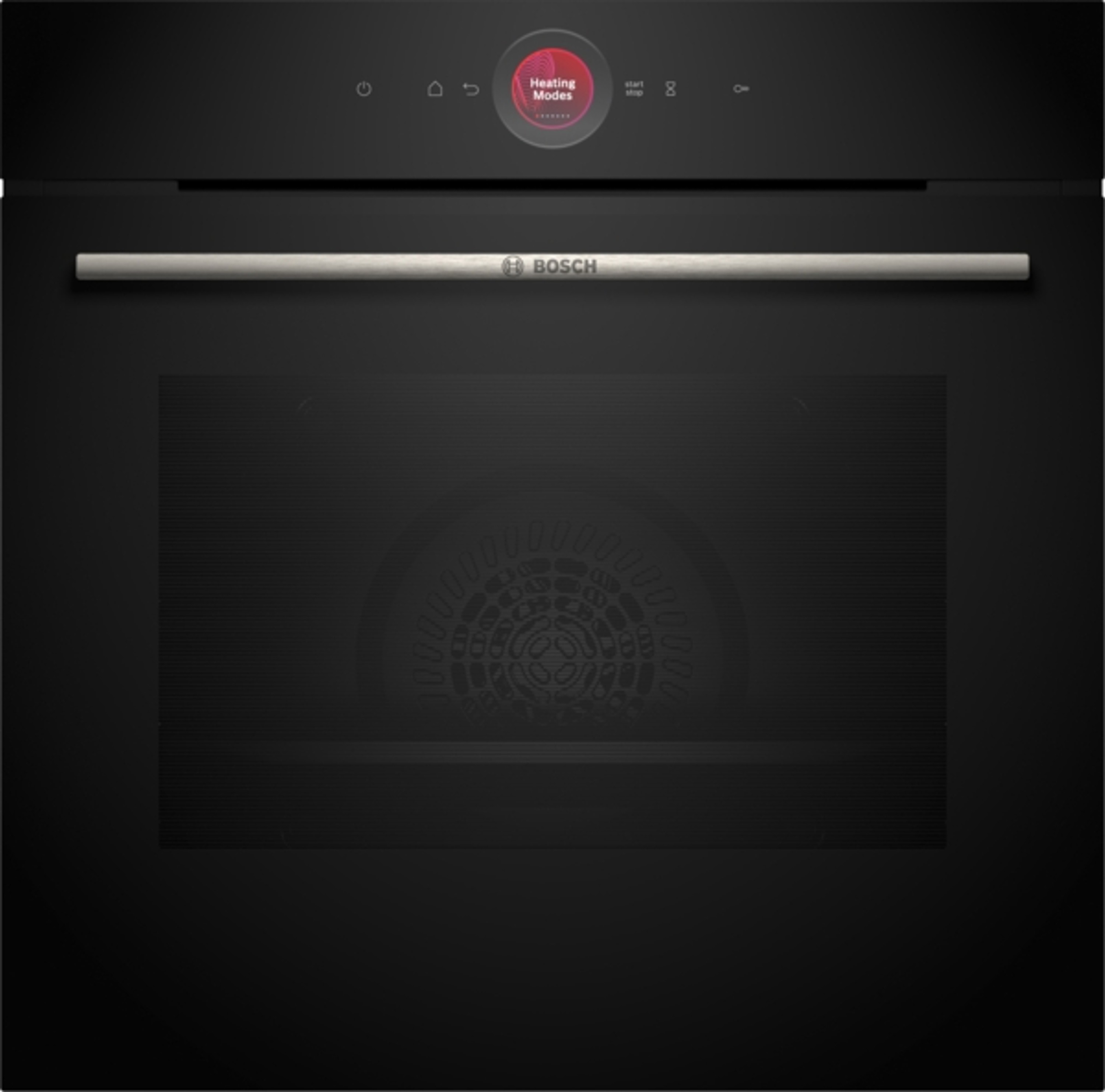 Bosch Serie 8, EinbauBackofen, 60 x 60 cm, Schwarz HBG7721B1, 11 Beheizungsarten, Pyrolyse