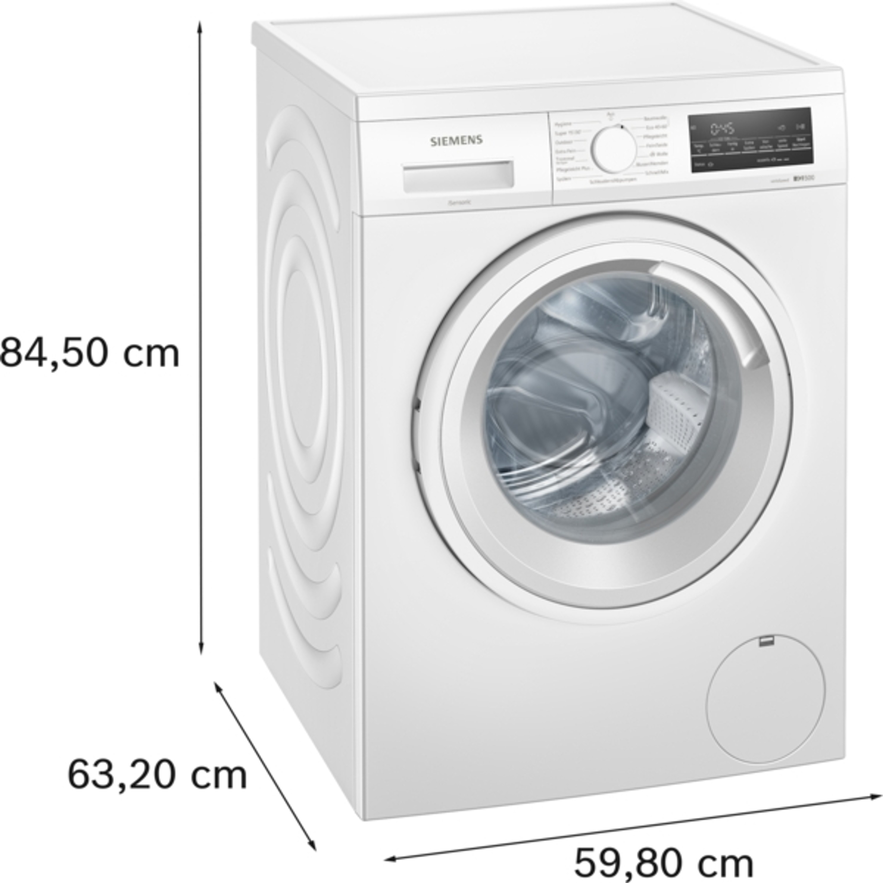 Siemens iQ500, Waschmaschine, unterbaufähig - Frontlader, 9 kg, 1400 U/min.  WU14UT22 | A&K 10.000