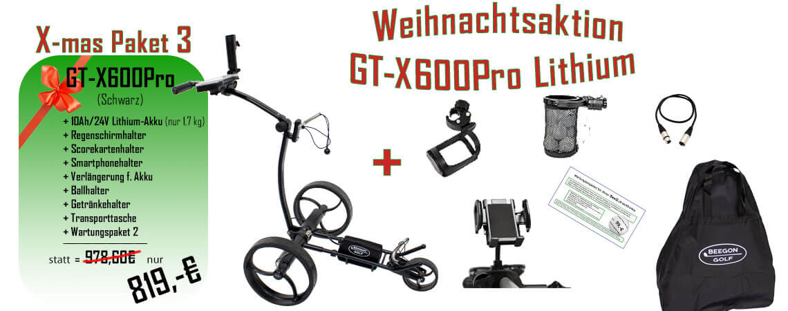 X-mas Paket 1 X600Pro Lithium