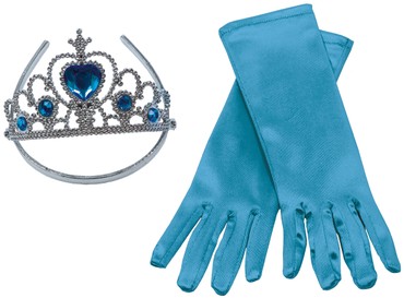Prinzessin Set blau | Festartikel Schlaudt GmbH Koblenz | Kostme | Deko |  Stoffe