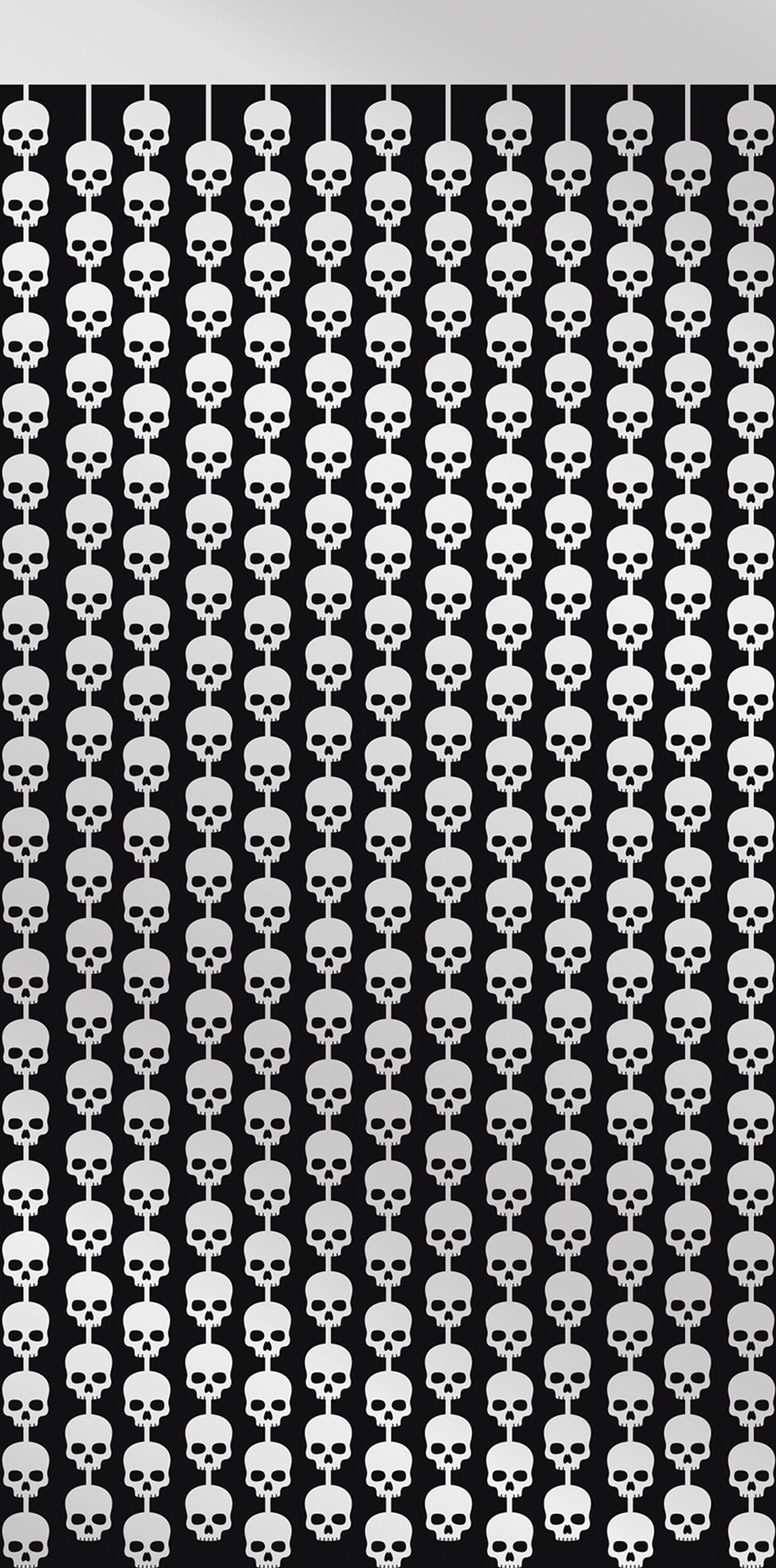 2x Halloween Türvorhang 2,15x1,5m - Gruselvorhang Für Party Deko Indoor & Outdoor