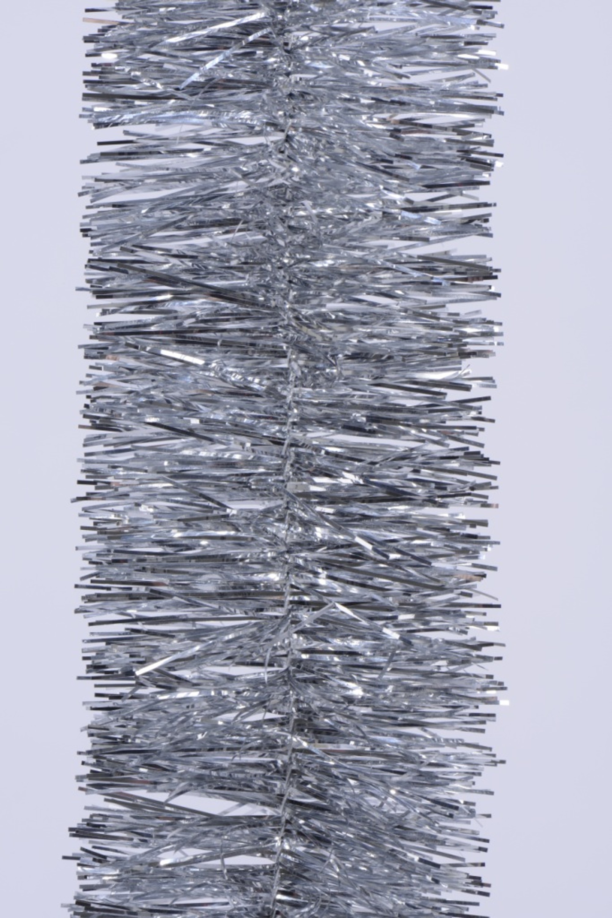 Shallyong Lametta Girlande Silber - 5x 2 Meter Weihnachtsdekoration