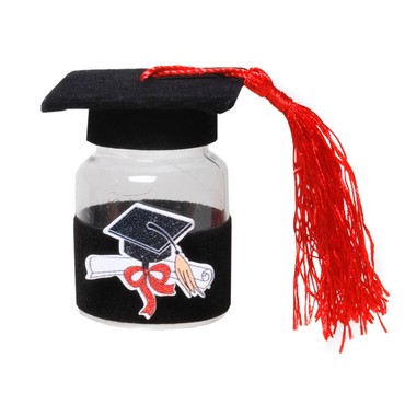 30 Stück Doktorhut Geschenkboxen - Für Abschlussfeier & Prüfungs-Deko