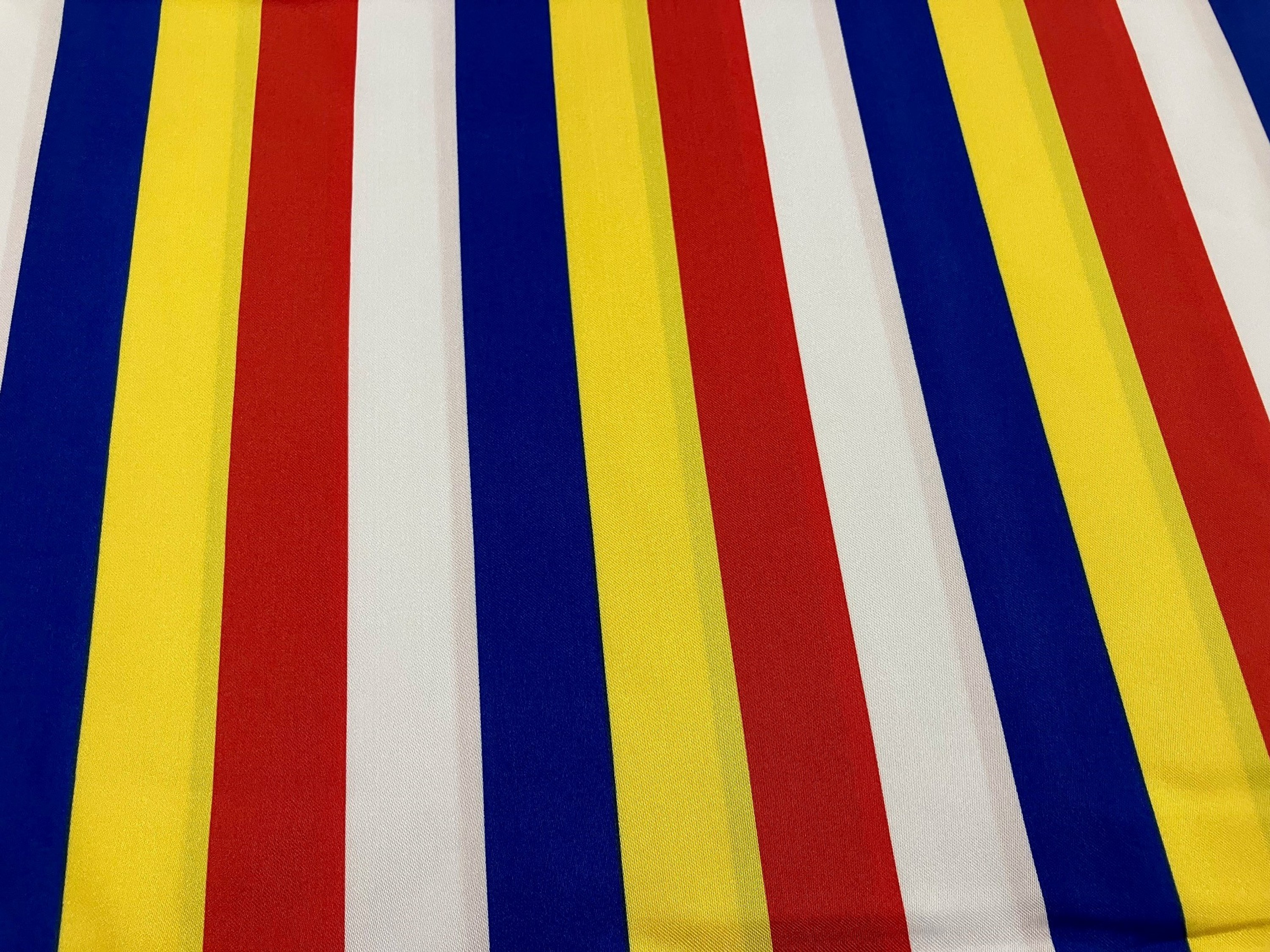 Meterware Stoff Rot Gelb Schottenkaro Rot Gelb Karierter Stoff