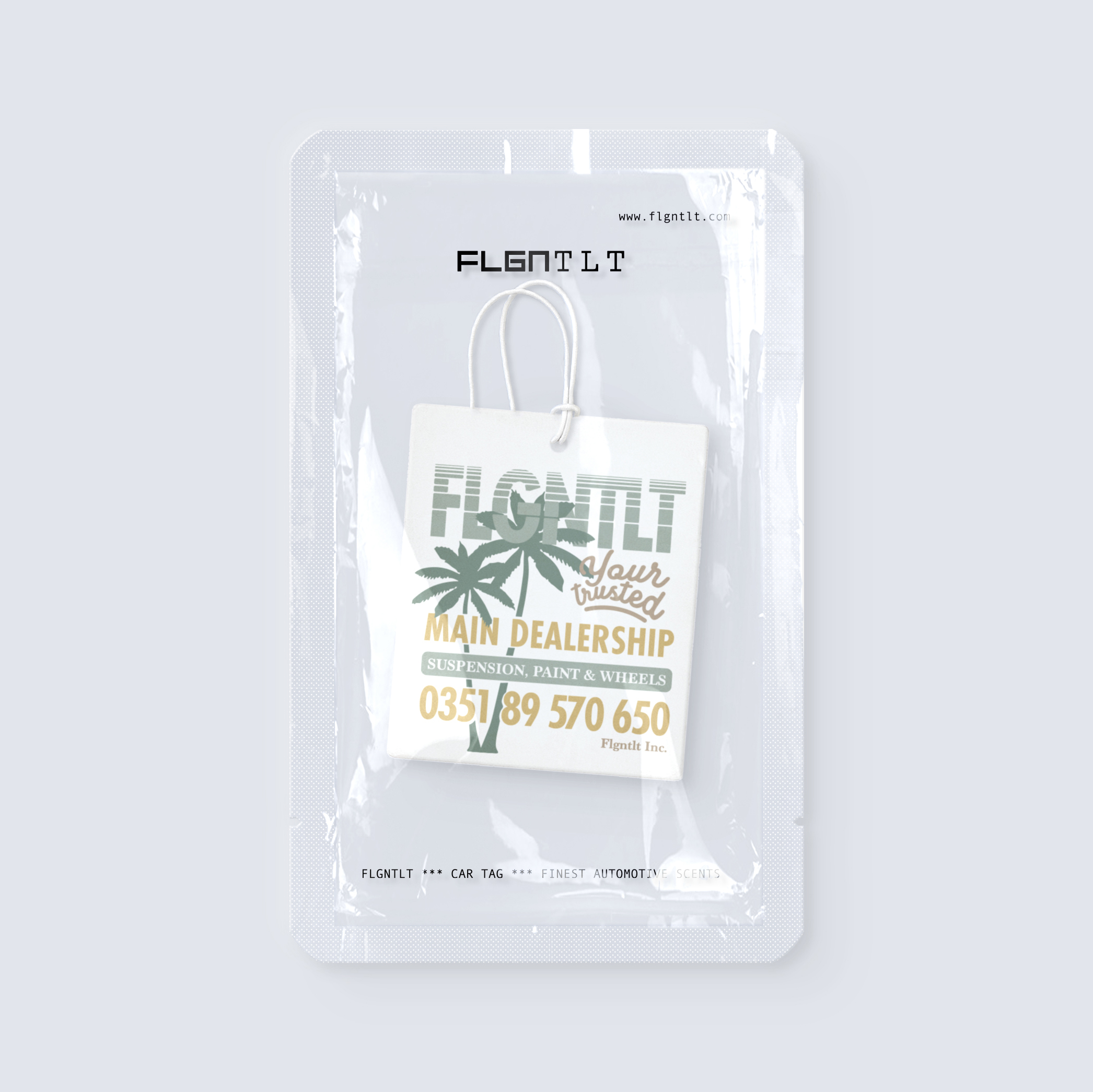 FLGNTLT NEW CAR AIR FRESHENER