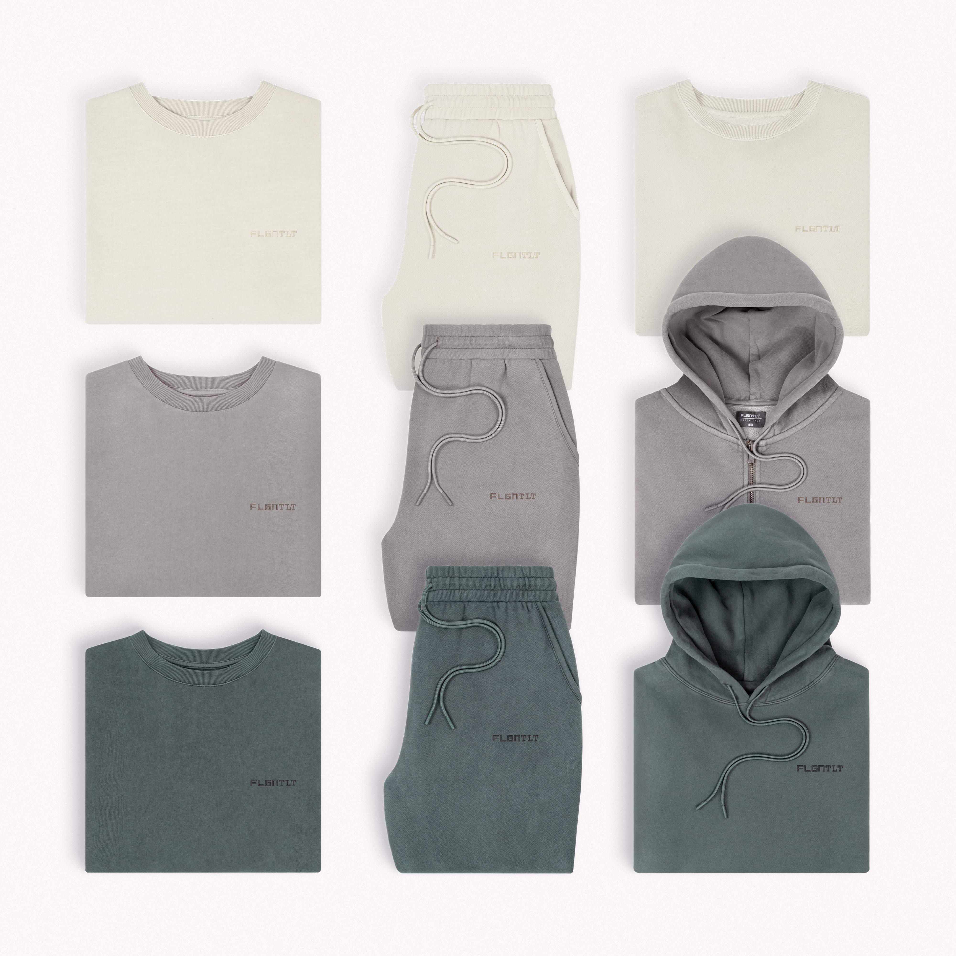 FLGNTLT ASH ZIP HOODIE