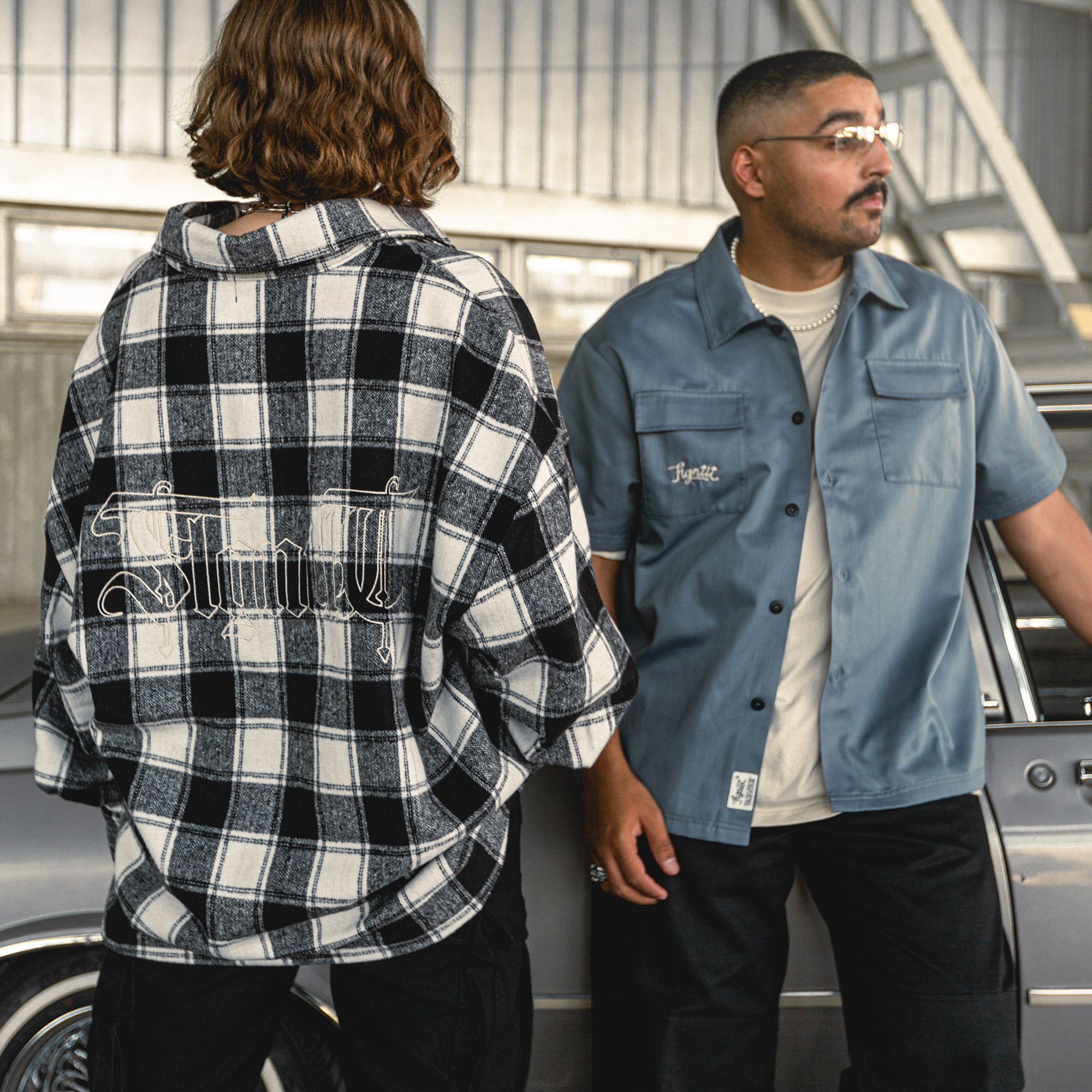 FLGNTLT CHROME FLANNEL