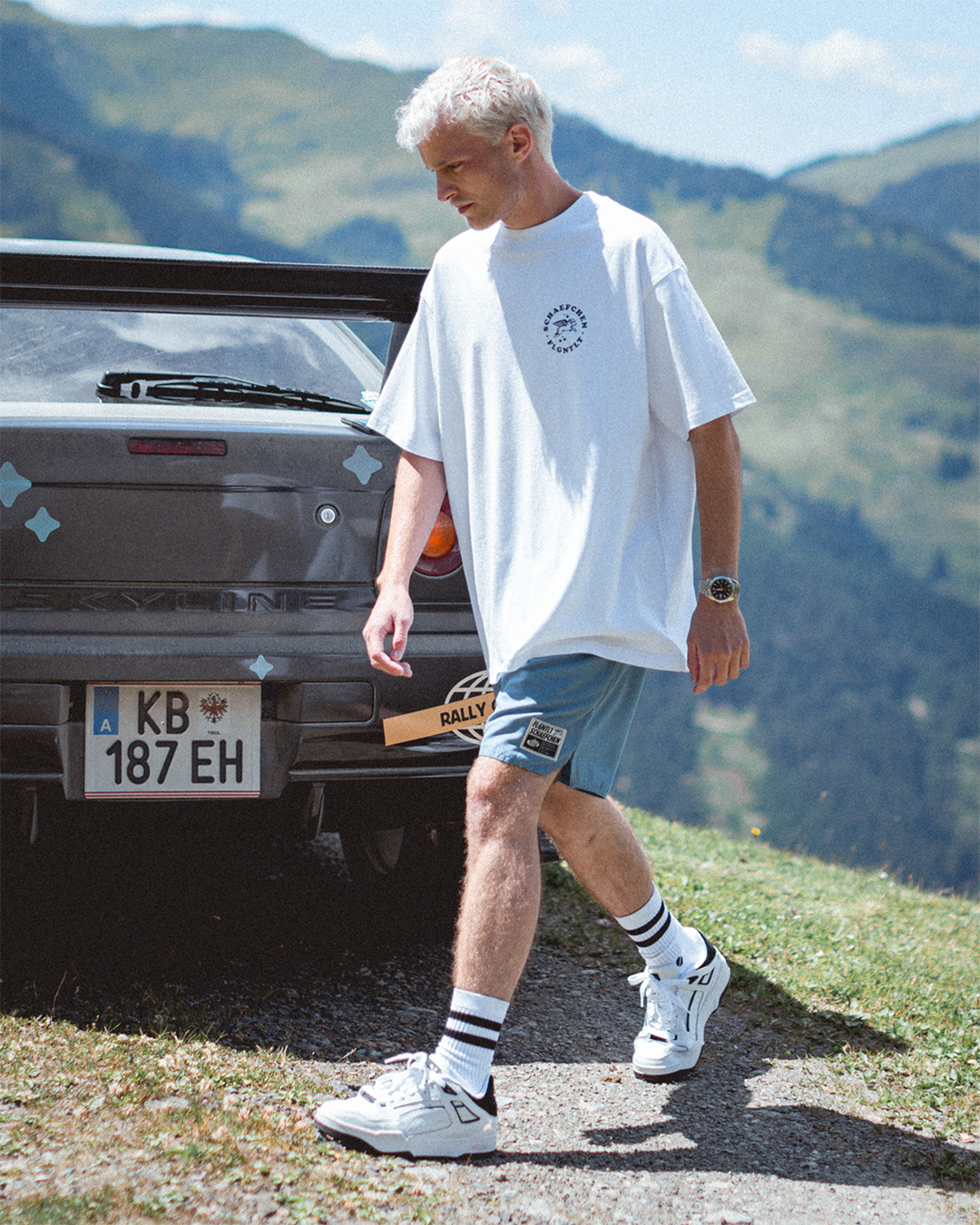 FLGNTLT x SCHAEFCHEN RALLY SHORTS