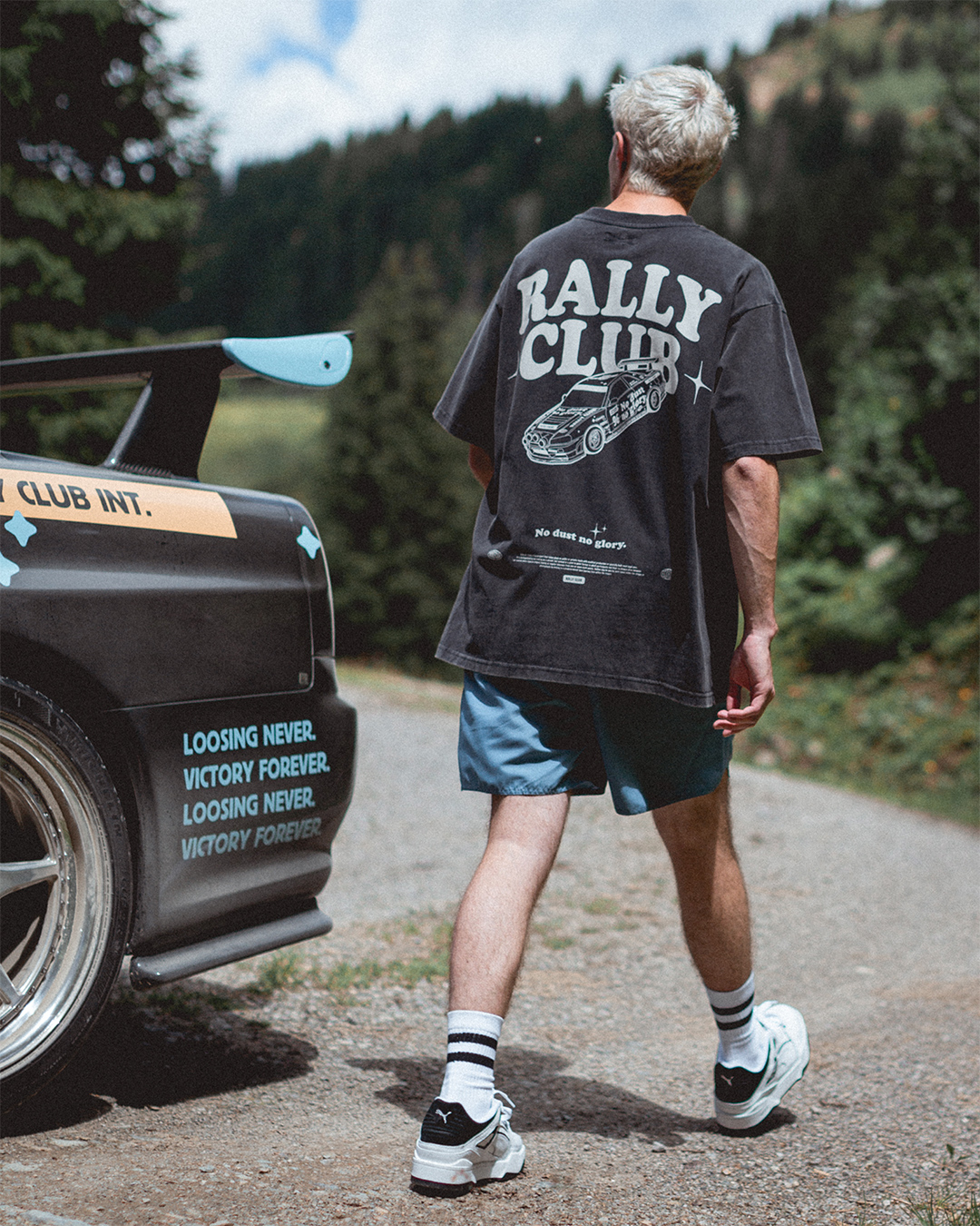 FLGNTLT x SCHAEFCHEN RALLY SHORTS