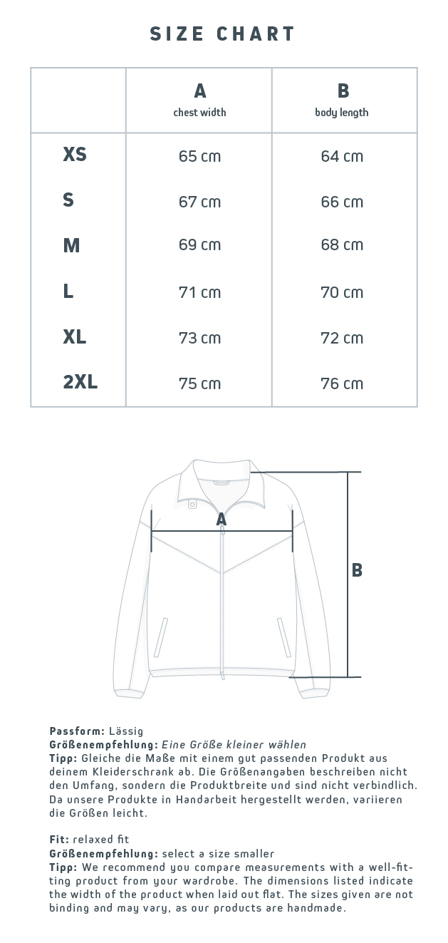 Sizechart