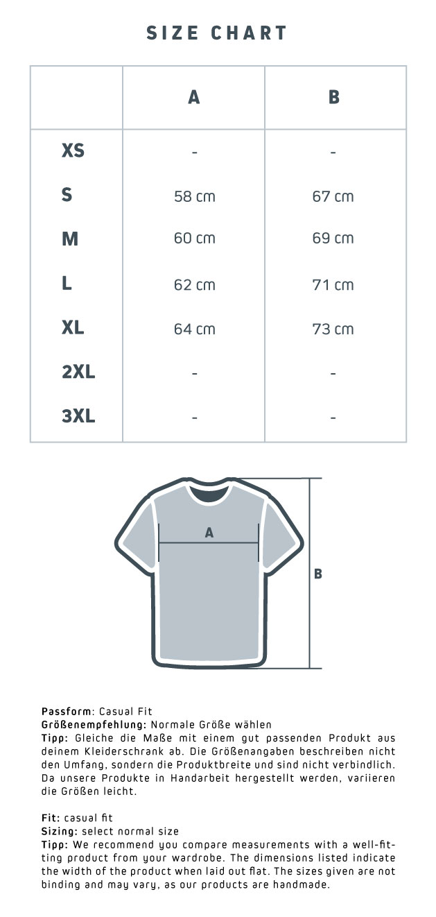 Sizechart