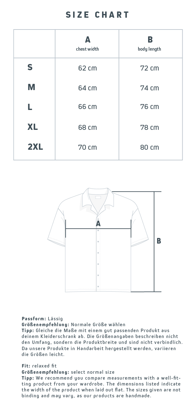 Sizechart