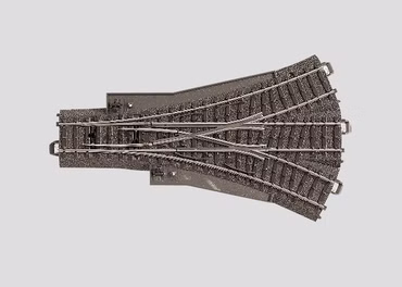 Märklin H0 24630 Dreiwegweiche Länge 188,3 mm/2 x 24,3°
