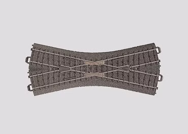 Märklin H0 24640 Kreuzung 188,3 mm/ 24,3° C-Gleis