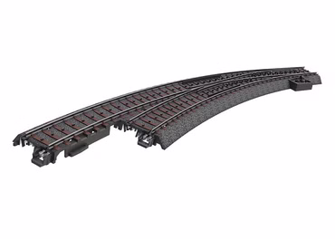 Märklin H0 24771 Schlanke Bogenweichen links Innenbogen: R3 = 515 mm / 30°. Außenbogen: 30°