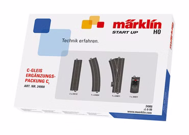 Märklin H0 24900 C-Gleis Ergänzungspackung C1