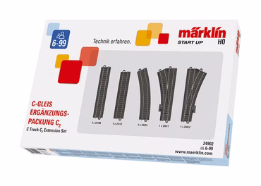 Märklin H0 24902 C-Gleis Ergänzungspackung C2