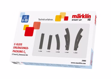 Märklin H0 24903 C-Gleis Ergänzungspackung C3