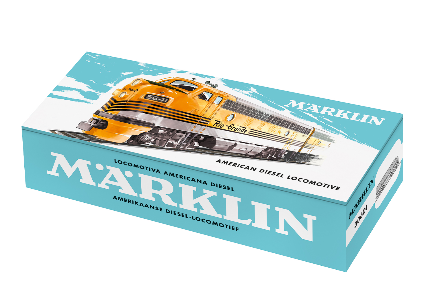     Märklin H0 30601 Dieselelektrische US-Lokomotive F7