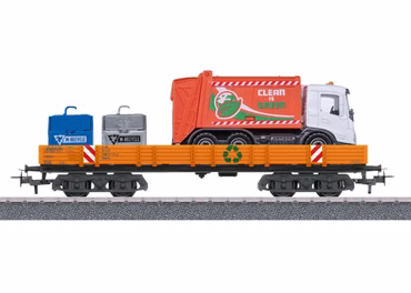 Märklin H0 00740-03 Märklin Start up - Niederbordwagen Kommunaldienst aus Display 00740