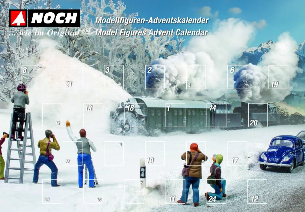     Noch H0 15998 Figuren-Adventskalender 2025