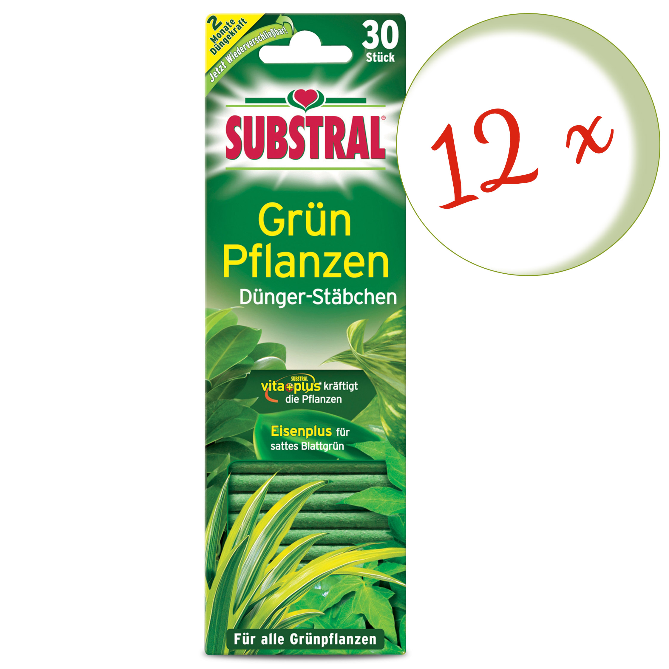 Savings Set 12 X Substral Fertilizer Sticks For Green