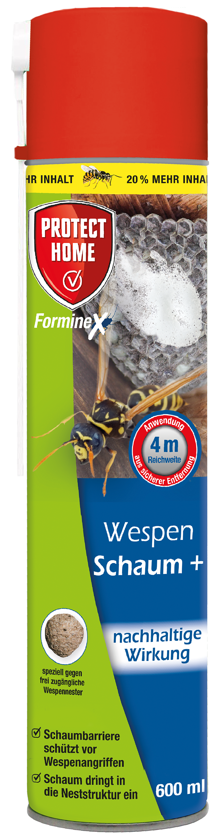 PROTECT HOME Forminex Wespenschaum +, 600 ml | Oleandershop