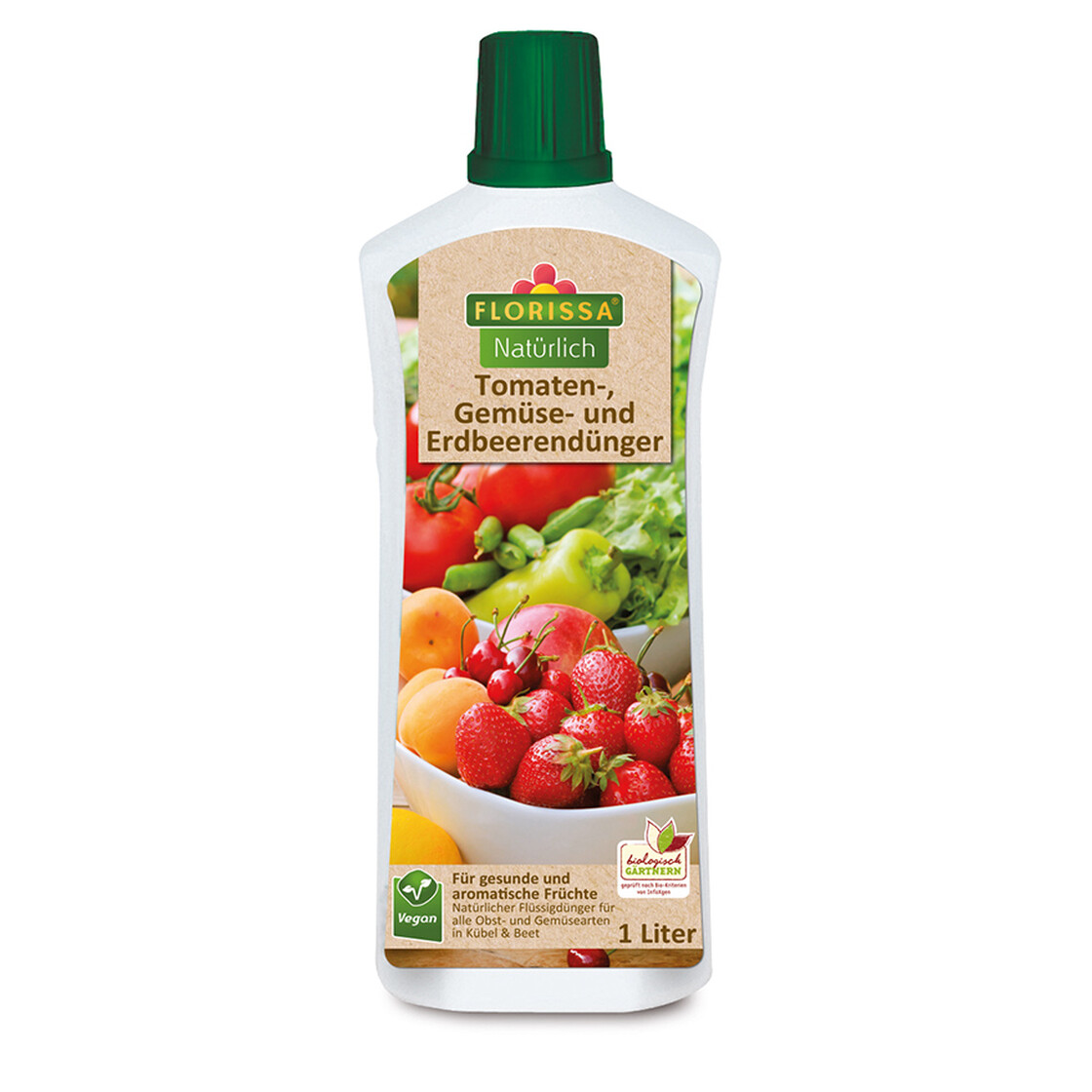 FLORISSA Tomaten Gemse und Erdbeerendnger, 1 Liter | Oleandershop
