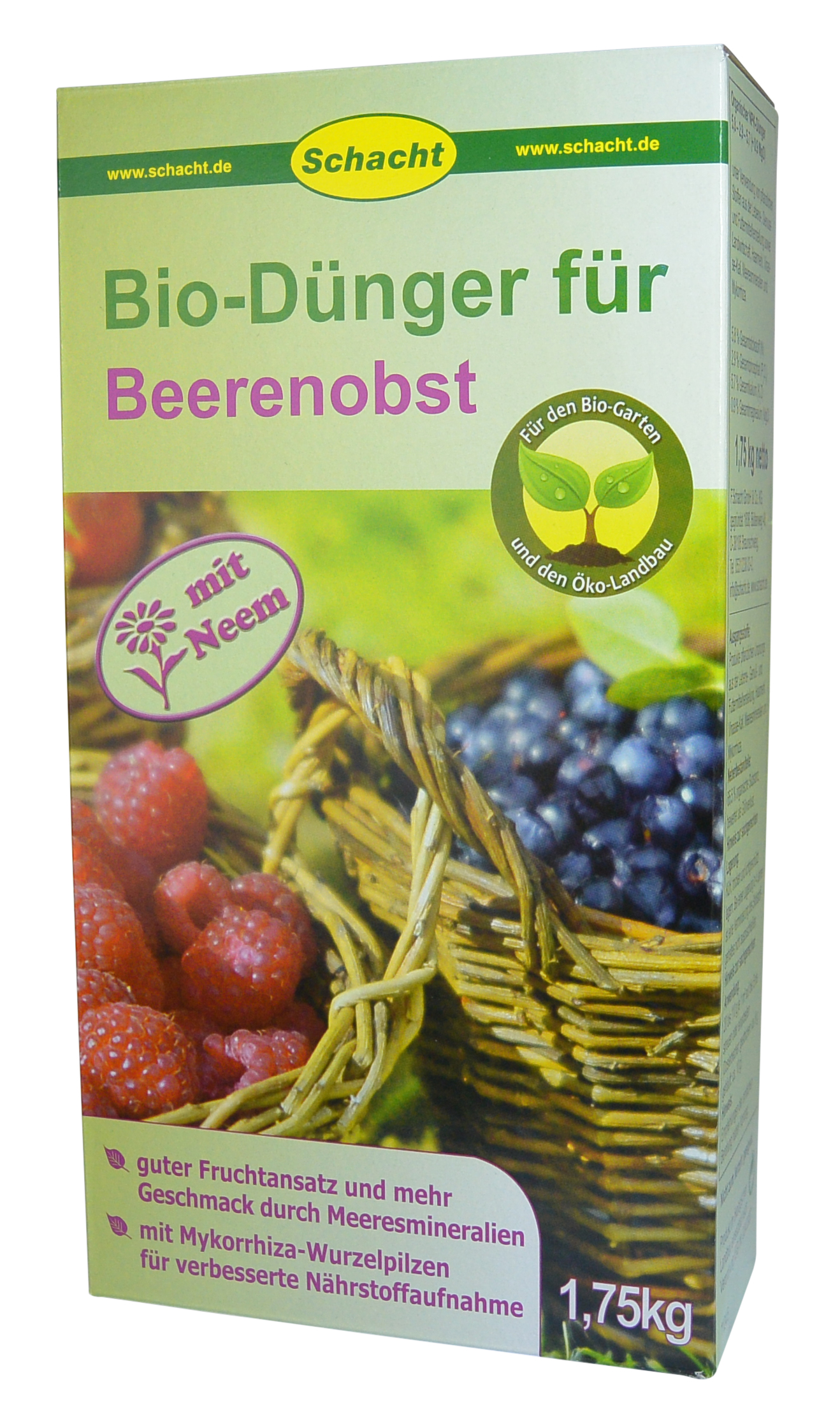 Schacht Bio-Dnger fr Beerenobst 1,75 kg