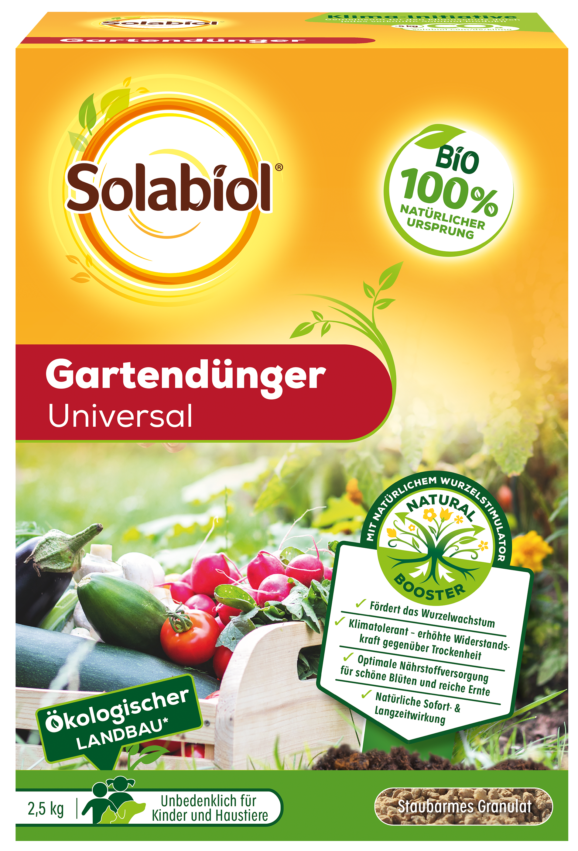 SOLABIOL Gartendnger Universal, 2,5 kg | Oleandershop