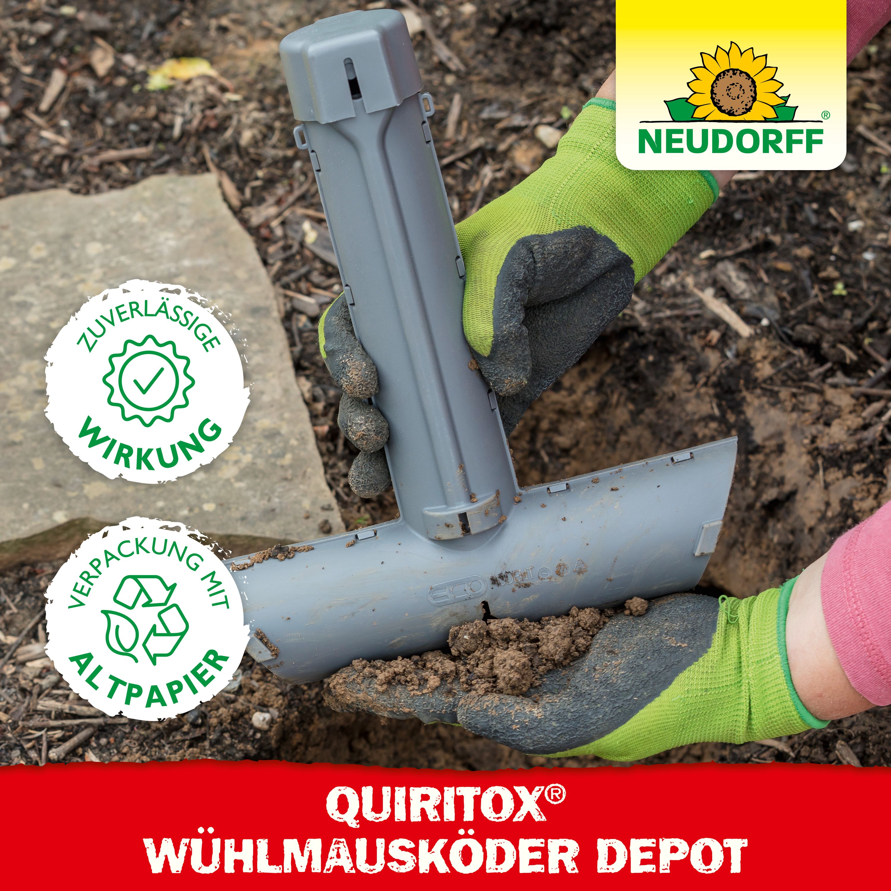 NEUDORFF Quiritox WhlmausKder Depot, 1 Stck | Oleandershop