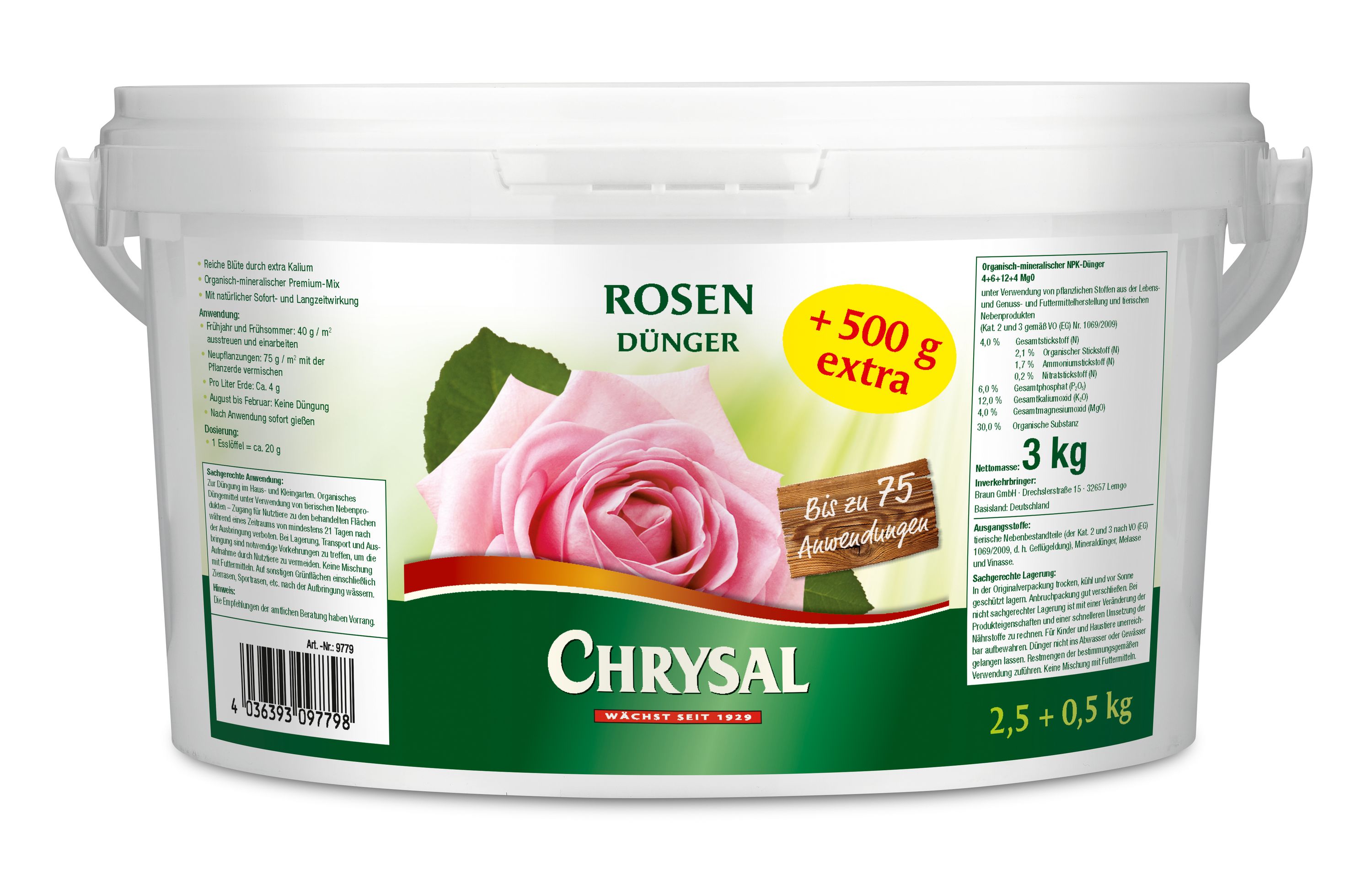 dünger mit unkrautvernichter für rasen COMPO EXPERT Rasen Floranid® mit Unkrautvernichter – Düngerprofi24