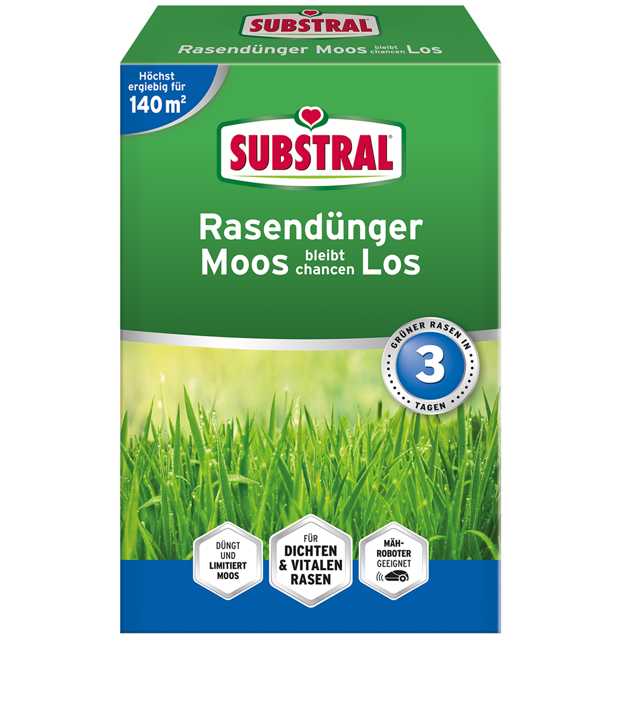 SUBSTRAL Rasendnger Moos bleibt chancenLOS, 4,2 kg | Oleandershop