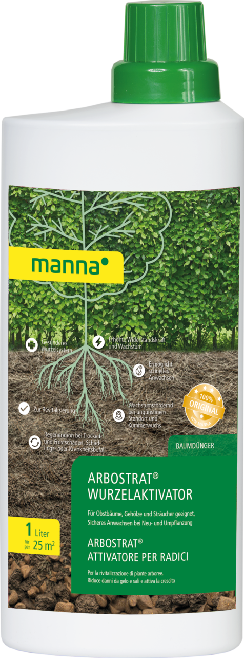 MANNA Arbostrat Wurzelaktivator, 1 Liter | Oleandershop